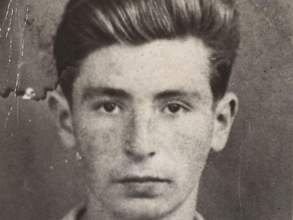 Abram Blyakher. Portrait photograph, 1940